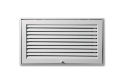 Grille de reprise à ailettes